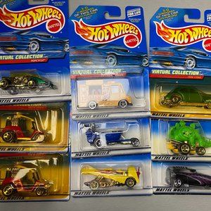 Hot Wheels Virtual Collection - 9 Cars